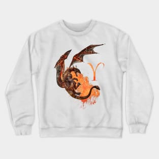 Drachen Buchstabe Y Crewneck Sweatshirt